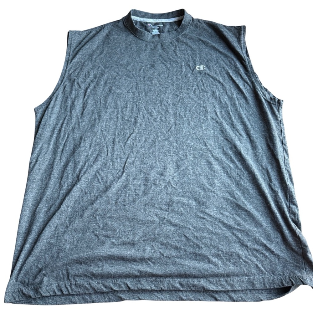 Champion Three Bundle‎ Men's Charcoal Tank Top Size XL Muscle Tee Workout